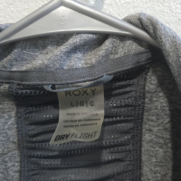 Roxy dri flight grey lightweight jacket, size large. - Picture 4 of 7